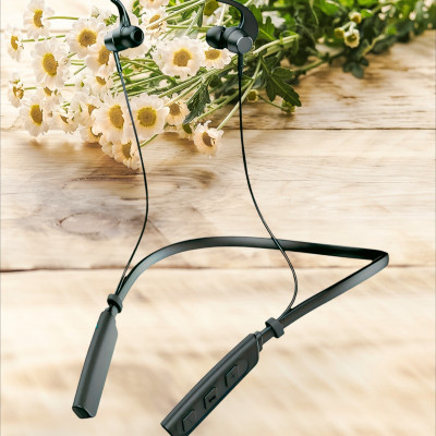 GPQ STORE Rokerz 235 Pro Wireless Bluetooth Neckband(0.2152 Bluetooth(Black, In the Ear)