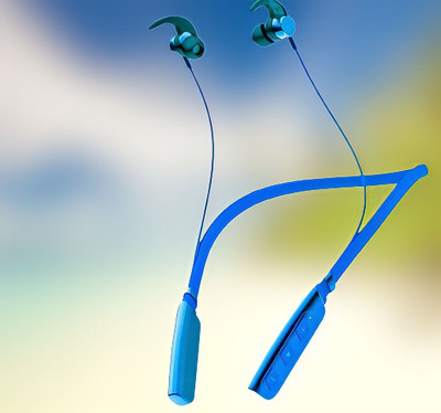 GPQ STORE Pro Wireless Bluetooth Neckband(0B.859 Bluetooth(Blue, In the Ear)