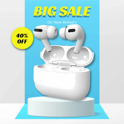BuzzBeast Earbuds Prime Touch Bass & Deep Audio Bluetooth(White, True Wireless)