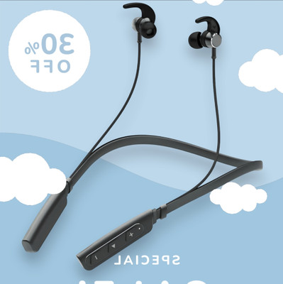 QPG STORE Rokerz 235 Pro Wireless Bluetooth Neckband(0.326 Bluetooth(Black, In the Ear)