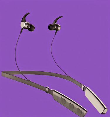 GPQ STORE Rokerz 235 Pro Wireless Bluetooth Neckband(0.88 Bluetooth(Black, In the Ear)