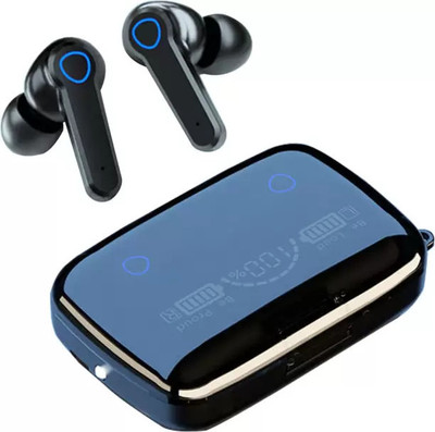 VMV FUZON M19 Bluetooth Wireless Earbuds Upto 48H with Power Bank ASAP Charge V10 Bluetooth(Black, True Wireless)