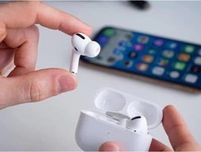 TOUCH 18 Airdrops pro 3 White wireless bluetooth earbuds Combo pack with earbuds case Bluetooth(White, True Wireless)