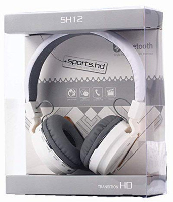 FRONY 81v_SH12 Wireless Headphones with Bluetooth, Built-in Microphone, SD Card Slot Bluetooth(Multicolor, On the Ear)
