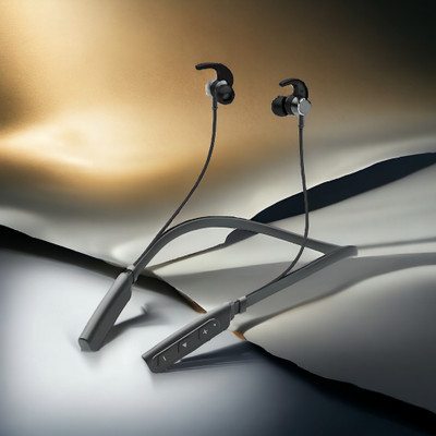GPQ STORE Rokerz 235 Pro Wireless Bluetooth Neckband(0.1644 Bluetooth(Black, In the Ear)