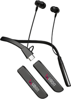 electricbass CL-35 Wireless Neckband Bullet Series 100 hours playtime Bluetooth(Black, On the Ear)