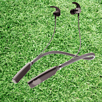 GPQ STORE Rokerz 235 Pro Wireless Bluetooth Neckband(0.266 Bluetooth(Black, In the Ear)