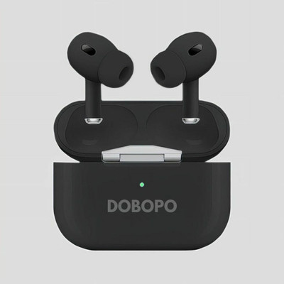 DOBOPO TWS Earbuds with Mic, Deep Bass & Touch Control for All Smartphones Bluetooth(Black, True Wireless)