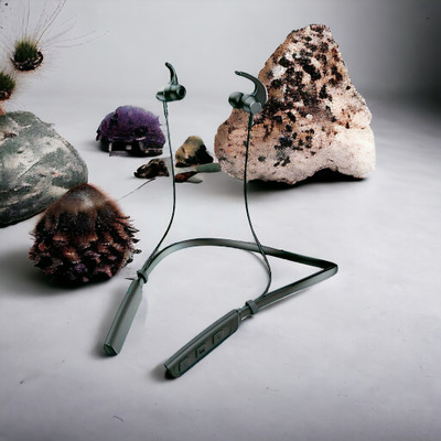 GPQ STORE Rokerz 235 Pro Wireless Bluetooth Neckband(0.2471 Bluetooth(Black, In the Ear)