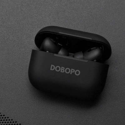 DOBOPO Noise Cancelling TWS Earbuds with Touch Controls and Long Playback Bluetooth(Black, True Wireless)