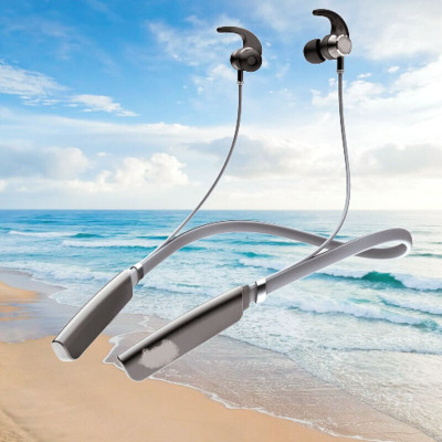 GPQ STORE Rokerz 235 Pro Wireless Bluetooth Neckband(0.284 Bluetooth(Black, In the Ear)