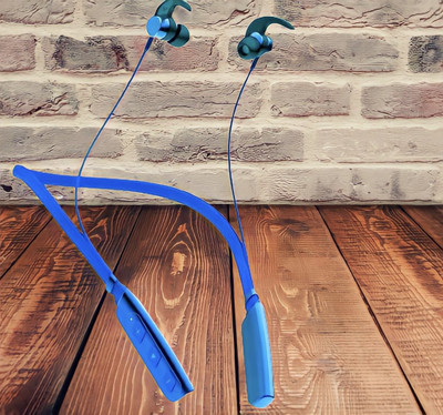 GPQ STORE Rokerz 235 Pro Wireless Bluetooth Neckband(0B.878 Bluetooth(Blue, In the Ear)