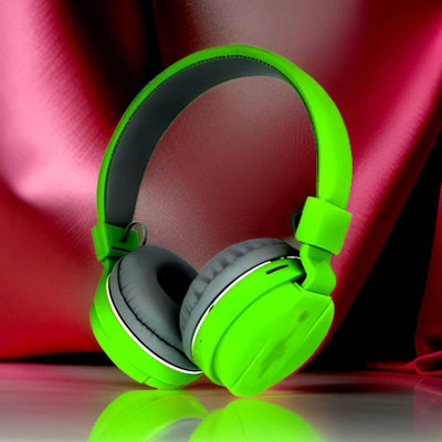 TECHEL SH-12 Wireless Bluetooth Over the Ear lop47 Bluetooth & Wired(Multicolor, On the Ear)