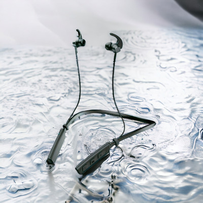 GPQ STORE Rokerz 235 Pro Wireless Bluetooth Neckband(0.2024 Bluetooth(Black, In the Ear)