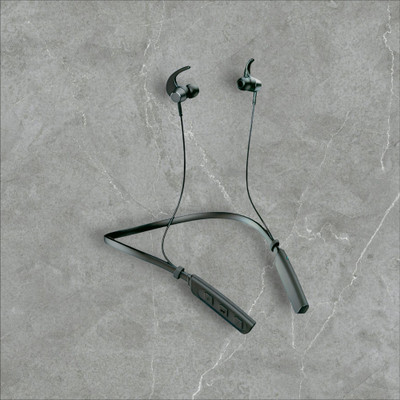 QPG STORE Rokerz 235 Pro Wireless Bluetooth Neckband(0.2059 Bluetooth(Black, In the Ear)