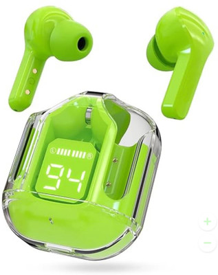 TOUCH 18 bluetooth headset s) Bluetooth(Dark Green, True Wireless)