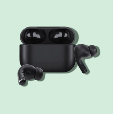 TWS True Wireless Extended Play Bass Earbuds with Marathon Performance_PQ Bluetooth(Black, True Wireless)