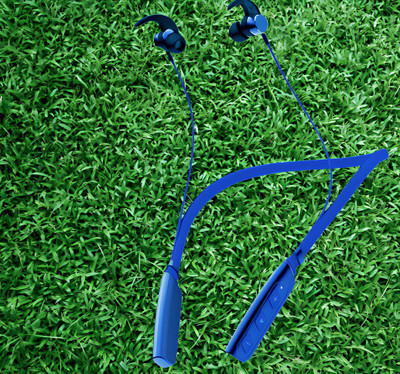 GPQ STORE Rokerz 235 Pro Wireless Bluetooth Neckband(0B.979 Bluetooth(Blue, In the Ear)
