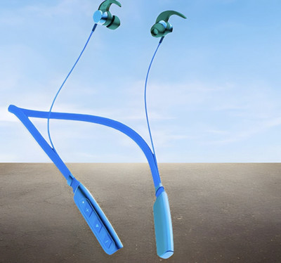 QPG STORE Rokerz 235 Pro Wireless Bluetooth Neckband(0B.265 Bluetooth(Blue, In the Ear)
