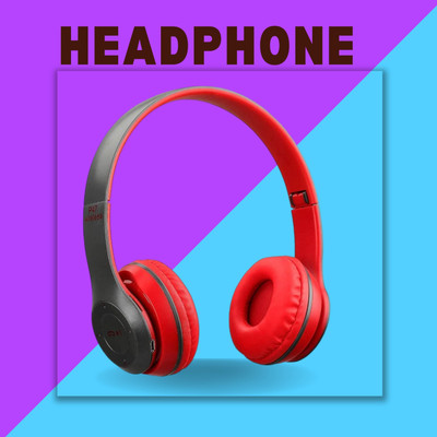 Clairbell Bluetooth Headset with 6 Hours of Wireless Playback Headphones & HD SoundKZ126 Bluetooth(Multicolor, On the Ear)
