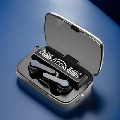 FARISHTAY Premium ANC TWS: 40H Max Power, BT 5.3, Digital LED Case, Touch Bluetooth Gaming(Black, In the Ear)