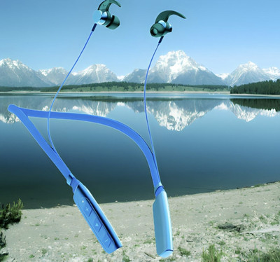 QPG STORE Rokerz 235 Pro Wireless Bluetooth Neckband(0B.282 Bluetooth(Blue, In the Ear)