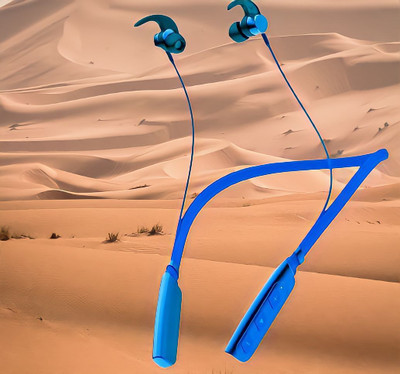 QPG STORE Rokerz 235 Pro Wireless Bluetooth Neckband(0B.257 Bluetooth(Blue, In the Ear)