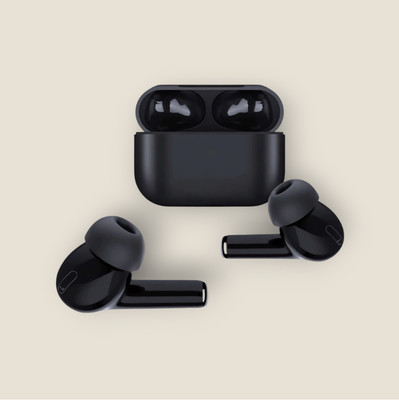 TWS Bluetooth Earphones with Enhanced Sound Clarity_WP Bluetooth(Black, True Wireless)
