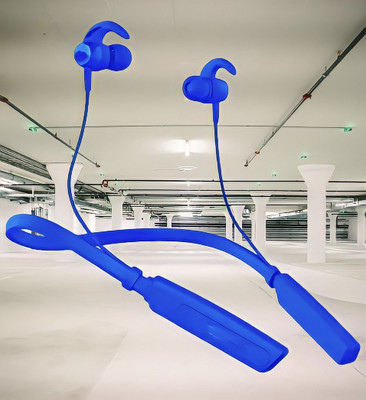 QPG STORE Rokerz 235 Pro Wireless Bluetooth Neckband(0B.467 Bluetooth(Blue, In the Ear)