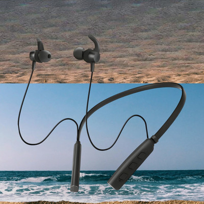 GPQ STORE Rokerz 235 Pro Wireless Bluetooth Neckband(0.4531 Bluetooth(Black, In the Ear)