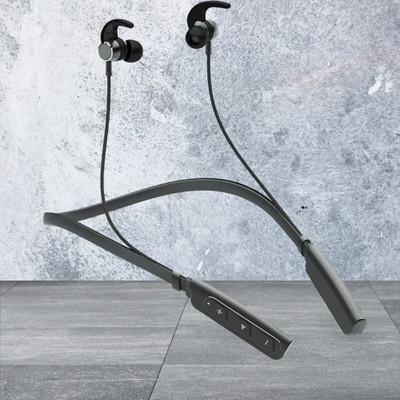 GPQ STORE Rokerz 235 Pro Wireless Bluetooth Neckband(0.1016 Bluetooth(Black, In the Ear)