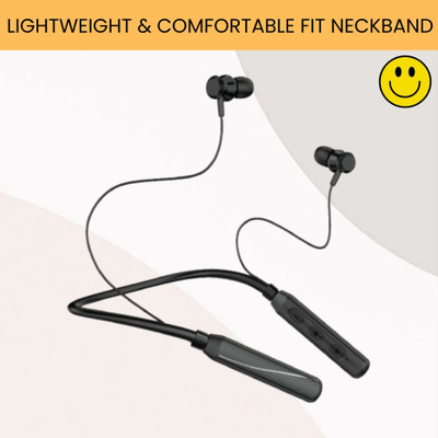 SACRO Coco Bluetooth Wireless Neckband With Magnetic Earbuds and Fast ChargingT41 Bluetooth(Black, True Wireless)