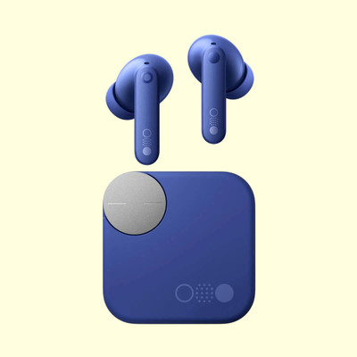 GWALBROS DYE VRGIN CM.F Wireless Bluetooth Earbuds, ANC High bass and Fully Compatible Bluetooth Gaming Headset(INDIGO, In the Ear)