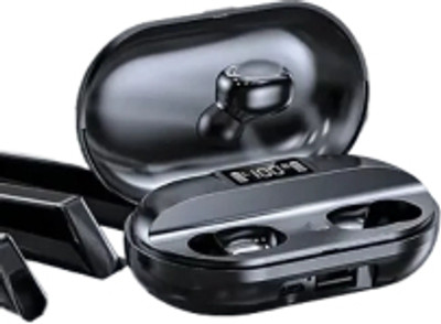 GUGGU T2_Bluetooth Truly Wireless in Ear Earbuds with Mic in-Built Gaming Mode482 Bluetooth(Black, In the Ear)