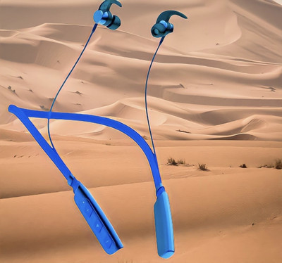 QPG STORE Rokerz 235 Pro Wireless Bluetooth Neckband(0B.192 Bluetooth(Blue, In the Ear)