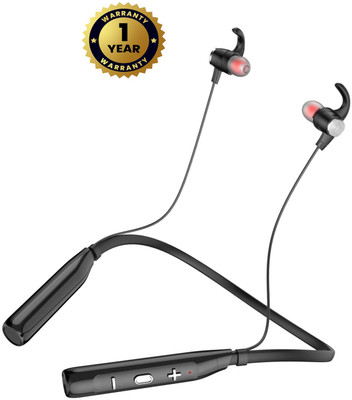 TABARET Bluetooth Wireless in Ear Earphones with Mic, 3D Bass, 12 Hrs Battery Life Bluetooth(Black, On the Ear)