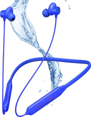 MR.NOBODY 76 Hours Playtime With deep Bass Neckband Headphone Bluetooth N1 Bluetooth(Blue, In the Ear)
