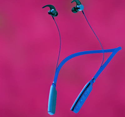 GPQ STORE Rokerz 235 Pro Wireless Bluetooth Neckband(0B.829 Bluetooth(Blue, In the Ear)