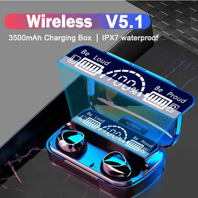 YAROH SCH_890N_TWS M10 BLUETOOTH 5.1 CHARGING BOX WIRELESS EARDBUD STEREO SOUND Bluetooth(Black, True Wireless)