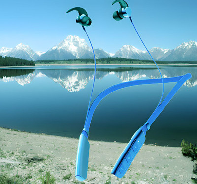 GPQ STORE Rokerz 235 Pro Wireless Bluetooth Neckband(0B.767 Bluetooth(Blue, In the Ear)