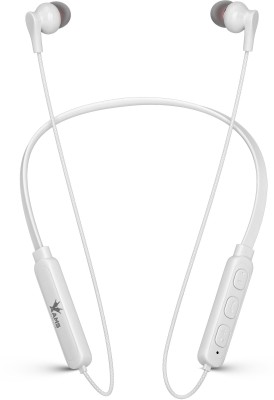 AAMS 118 Genius Wireless Neckband 40 Hrs Playtime,Fast Charge,Best for Gaming,Workout Bluetooth Headset(White, In the Ear)