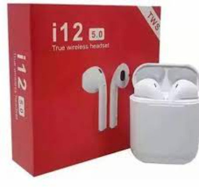 HEMAVI I12 HEADPHONE MAJOR USE FOR MUSIC AND SPORTS Bluetooth without Mic(White, On the Ear)