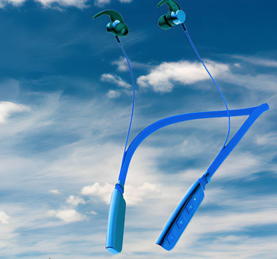 QPG STORE Rokerz 235 Pro Wireless Bluetooth Neckband(0B.236 Bluetooth(Blue, In the Ear)