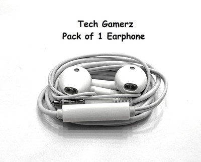 TG-147 Wired Earphone Wired Headset(White, In the Ear)