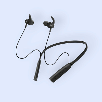 GPQ STORE Rokerz 235 Pro Wireless Bluetooth Neckband(0.4027 Bluetooth(Black, In the Ear)