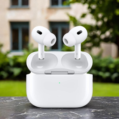 mxd Pro Mic, Deep Bass & ANC Bluetooth(White, In the Ear)