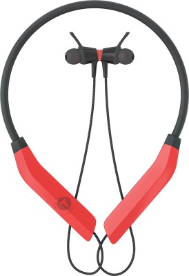 TSEL Bullets Wireless Bluetooth with Fast Charge,40Hrs Playtime, Earphones with mic Bluetooth Headset(Red, In the Ear)