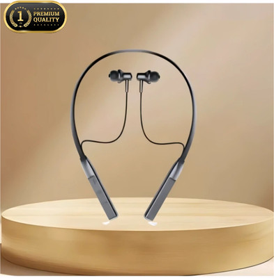 house of common Powerful Bass Neckband: 30 Hour Battery for Gaming Sessions_AA Bluetooth & Wired(Multicolor, In the Ear)