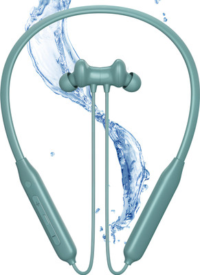 PTROX Bullets Z2 - MAGNETIC POWER OFF/ON 48Hr Playtime Headphone Neckband Y2 Bluetooth(Green, In the Ear)