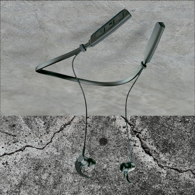 QPG STORE Rokerz 235 Pro Wireless Bluetooth Neckband(0.2898 Bluetooth(Black, In the Ear)